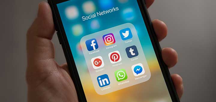 El azul está en las redes