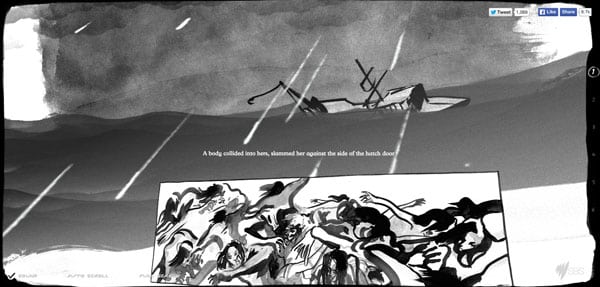 pagina web scroll vertical